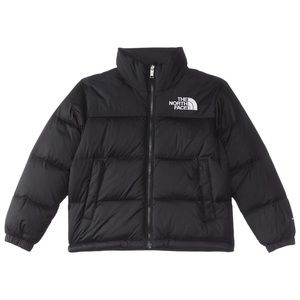 Boys North Face 550 black down filled jacket. XL (18/20) good used condition.